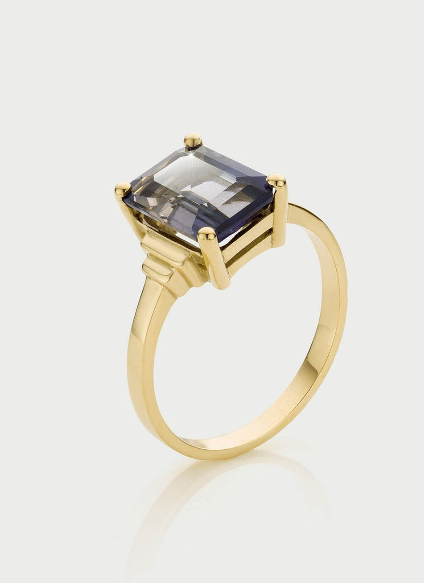 Limited Edition | Rue Ioliet ring 14k gold - Studio Kroewe