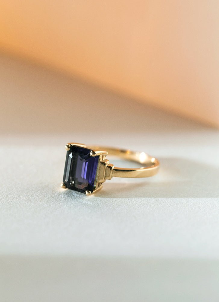 Limited Edition | Rue Ioliet ring 14k gold - Studio Kroewe