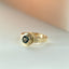 Limited Edition | Rumi green blue sapphire ring 14k gold - Studio Kroewe