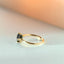 Limited Edition | Sunny green sapphire ring 14k gold - Studio Kroewe
