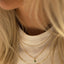 Little dido birthstone pendant 14k gold - Studio Kroewe