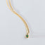 Little dido birthstone pendant 14k gold - Studio Kroewe