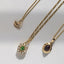 Little swallow charm 14k gold - Studio Kroewe