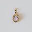 Lizzy moonquartz charm 14k gold - Studio Kroewe