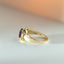 Loena amethyst ring 14k gold - Studio Kroewe