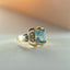 Loene topaz ring 14k gold - Studio Kroewe