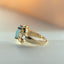 Loene topaz ring 14k gold - Studio Kroewe