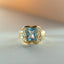 Loene topaz ring 14k gold - Studio Kroewe