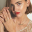 Lonny diamond ring 14k gold - Studio Kroewe