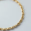 Loris 4.2mm coffeebean bracelet 14k gold - Studio Kroewe