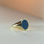 Lous signet ring 14k gold - Studio Kroewe