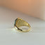 Lous signet ring 14k gold - Studio Kroewe