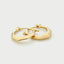 Malala lapide earrings 14k gold - Studio Kroewe