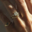 Mari diamond octagon 1.75ct ring 14k gold - Studio Kroewe