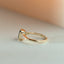 Mari diamond octagon tourmaline ring 14k gold - Studio Kroewe