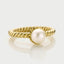 Marni pearl ring 14k gold - Studio Kroewe