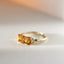 Max citrine ring 14k gold - Studio Kroewe