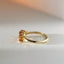 Max citrine ring 14k gold - Studio Kroewe
