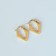 May geometric earrings 14k gold - Studio Kroewe