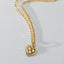Mollie heart birthstone charm 14k gold - Studio Kroewe