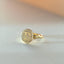 Movie signet ring - Kroewe script 14k gold - Studio Kroewe
