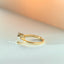 Noa emerald cut diamond ring 14k gold - Studio Kroewe