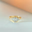 Noa emerald cut diamond ring 14k gold - Studio Kroewe