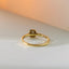Nya halo diamond ring 14k gold - Studio Kroewe