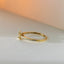 Nya halo diamond ring 14k gold - Studio Kroewe