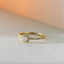 Nya halo diamond ring 14k gold - Studio Kroewe