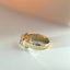 Oby garnet ring 14k gold - Studio Kroewe