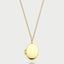 Ollie signet medallion 14k gold - Studio Kroewe