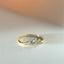 Paddy diamond curve ring 14k gold - Studio Kroewe