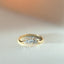 Paddy diamond curve ring 14k gold - Studio Kroewe