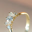 Paddy diamond curve ring 14k gold - Studio Kroewe