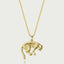 Panther charm 14k gold - Studio Kroewe