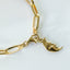 Paperclip 6mm bracelet 14k gold - Studio Kroewe