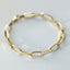 Paperclip 6mm bracelet 14k gold - Studio Kroewe