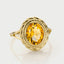 Perry citrine ring 14k gold - Studio Kroewe
