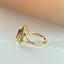 Perry citrine ring 14k gold - Studio Kroewe