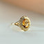 Perry citrine ring 14k gold - Studio Kroewe