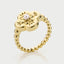 Rafa pearl ring 14k gold - Studio Kroewe