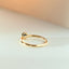 Riddy diamond sapphire ring 14k gold - Studio Kroewe