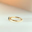 Riddy diamond sapphire ring 14k gold - Studio Kroewe