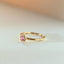 Riddy diamond tourmaline october birthstone ring 14k gold - Studio Kroewe