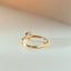 Riddy diamond tourmaline october birthstone ring 14k gold - Studio Kroewe