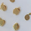 Rifka signet medallion 14k gold - Studio Kroewe
