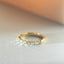 Riva diamond ring 14k gold - Studio Kroewe