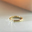 Riva diamond ring 14k gold - Studio Kroewe