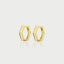 Riva huggies 14k gold - Studio Kroewe
